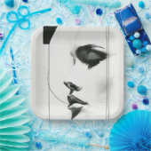 Assiettes En Carton Designer Paper Plates (Fête)