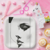 Assiettes En Carton Designer Paper Plates (Fête)