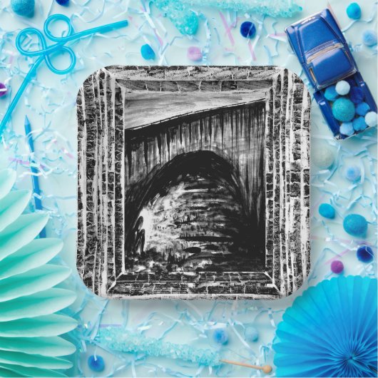 Assiettes En Carton Desolate soul (Fête)