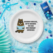 Assiettes En Carton Désolé Sally, début printemps (Fête)