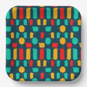 Assiettes En Carton Dessin Animé d'Oiseau (Recto)