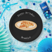 Assiettes En Carton Dessin du Croissant (Fête)