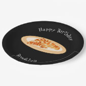 Assiettes En Carton Dessin du Croissant (Angle)