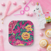 Assiettes En Carton Dessous de verre papier (Fête)