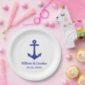 Assiettes En Carton Destination de Wedding (Fête)