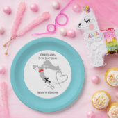 Assiettes En Carton Destination mariage Croatie (Fête)