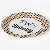 Assiettes En Carton Deux 2ème anniversaire Éffrayant (Angle)