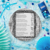 Assiettes En Carton Deux Âmes qui traversent (Fête)