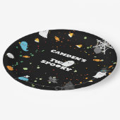 Assiettes En Carton Deux Anniversaire Éffrayant (Angle)