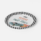 Assiettes En Carton Deux Anniversaire Rapide - Hot Car Party (Angle)