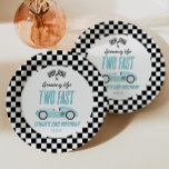 Assiettes En Carton Deux Fast Blue Race Car 2e fête d'anniversaire<br><div class="desc">C'est deux Fast Blue Race Car 2nd Birthday Party Paper Plates!</div>