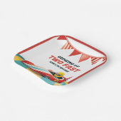Assiettes En Carton Deux Fast Race Car 2e Anniversaire (Angulaire)