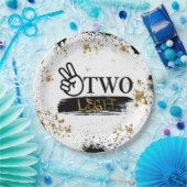 Assiettes En Carton Deux Legs pour quitter l'anniversaire (Fête)