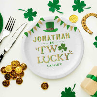 Deux Lucky St. Patrick's Day 2e anniversaire