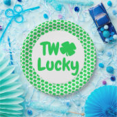 Assiettes En Carton Deux Lucky St Patrick's Day 2e anniversaire (Fête)