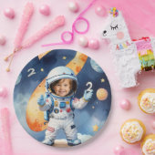 Assiettes En Carton Deux lune fête d'anniversaire 2 (Fête)