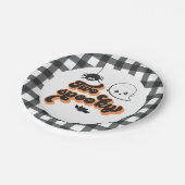 Assiettes En Carton Deux plaques papier Éffrayantes Halloween 2e Anniv (Angle)