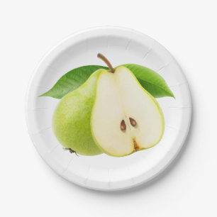 Assiettes En Carton Deux poires