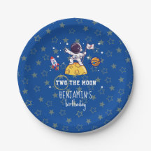 Deux pour la Lune Deuxième Anniversaire Enfants