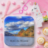 Assiettes En Carton Devil's Lake, Wisconsin (Fête)