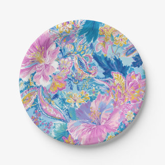 Assiettes En Carton Devina Lily - Anemone Collette Party Plates