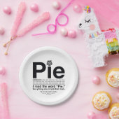 Assiettes En Carton Devis surnaturel "à tarte" (Fête)