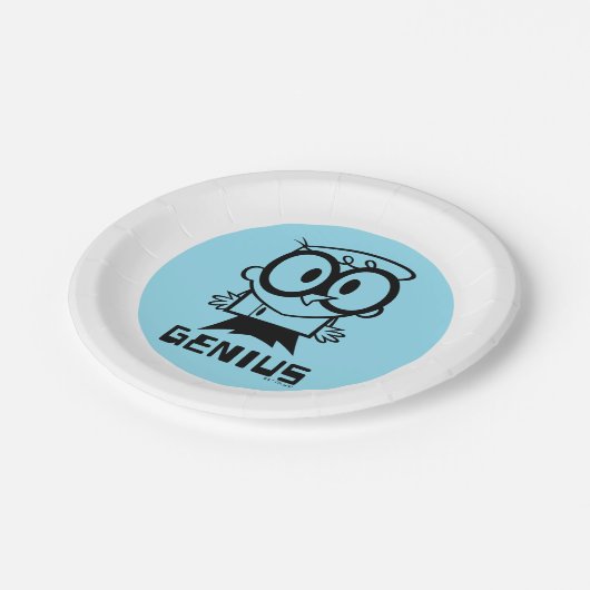 Assiettes En Carton Dexter "Genius" - Graphique en bref (Angle)