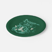 Assiettes En Carton DIAGON ALLEY™ Graphique Vintage (Angle)