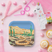 Assiettes En Carton Diamondback (Fête)
