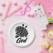 Assiettes En Carton Dieu de Dart (Fête)