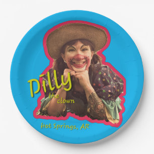 Assiettes En Carton Dilly les plaques de papier clown