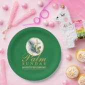 Assiettes En Carton Dimanche des Rameaux (Fête)