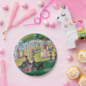 Assiettes En Carton Dimanche sur La Grande Jatte Seurat Peinture (Fête)
