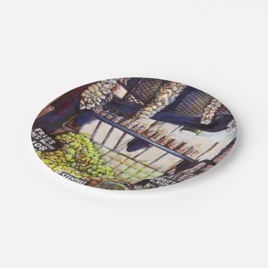 Assiettes En Carton Dimensions de curiosité (Angle)