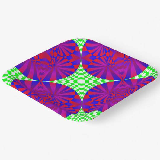 Assiettes En Carton Dimensions pliées par Kenneth Yoncich (Angulaire)