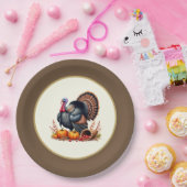 Assiettes En Carton Dinde de Thanksgiving (Fête)