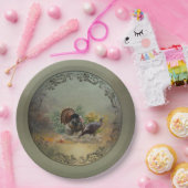 Assiettes En Carton Dinde sauvage (Fête)
