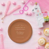 Assiettes En Carton Dîner d'action amicale Soirée élégante (Fête)