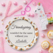 Assiettes En Carton Dîner d'action amis Vacances Table Boho (Fête)