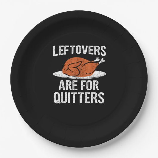 Assiettes En Carton Dîner D'Action De Voix Drôle Drôle De Dinde Turqui (Devant)