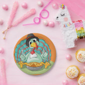 Assiettes En Carton Dîner de la Turquie (Fête)