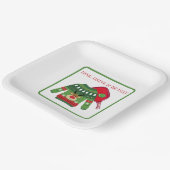 Assiettes En Carton Dink Drink Be Ugly Pickleball Ugly Sweater Party (Angulaire)