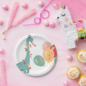 Assiettes En Carton Dinosaur Anniversaire Thème Plaques Papier DINO1 (Fête)