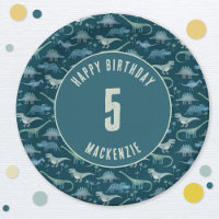 Dinosaur Boy Anniversaire de enfant Party Dark
