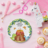 Assiettes En Carton Dinosaur fête d'anniversaire (Fête)