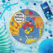 Assiettes En Carton Dinosaur fête d'anniversaire (Fête)