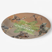 Assiettes En Carton Dinosaur fête d'anniversaire T Rex (Angle)