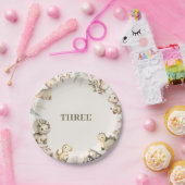 Assiettes En Carton Dinosaure Boho Roaring Thème Anniversaire (Fête)