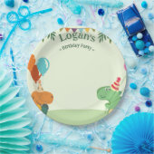 Assiettes En Carton Dinosaure Dinosaure fête d'anniversaire (Fête)