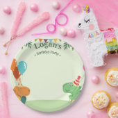 Assiettes En Carton Dinosaure Dinosaure fête d'anniversaire (Fête)